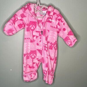 Columbia Baby Snowtop II Bunting Quilted Pink 0-3 months